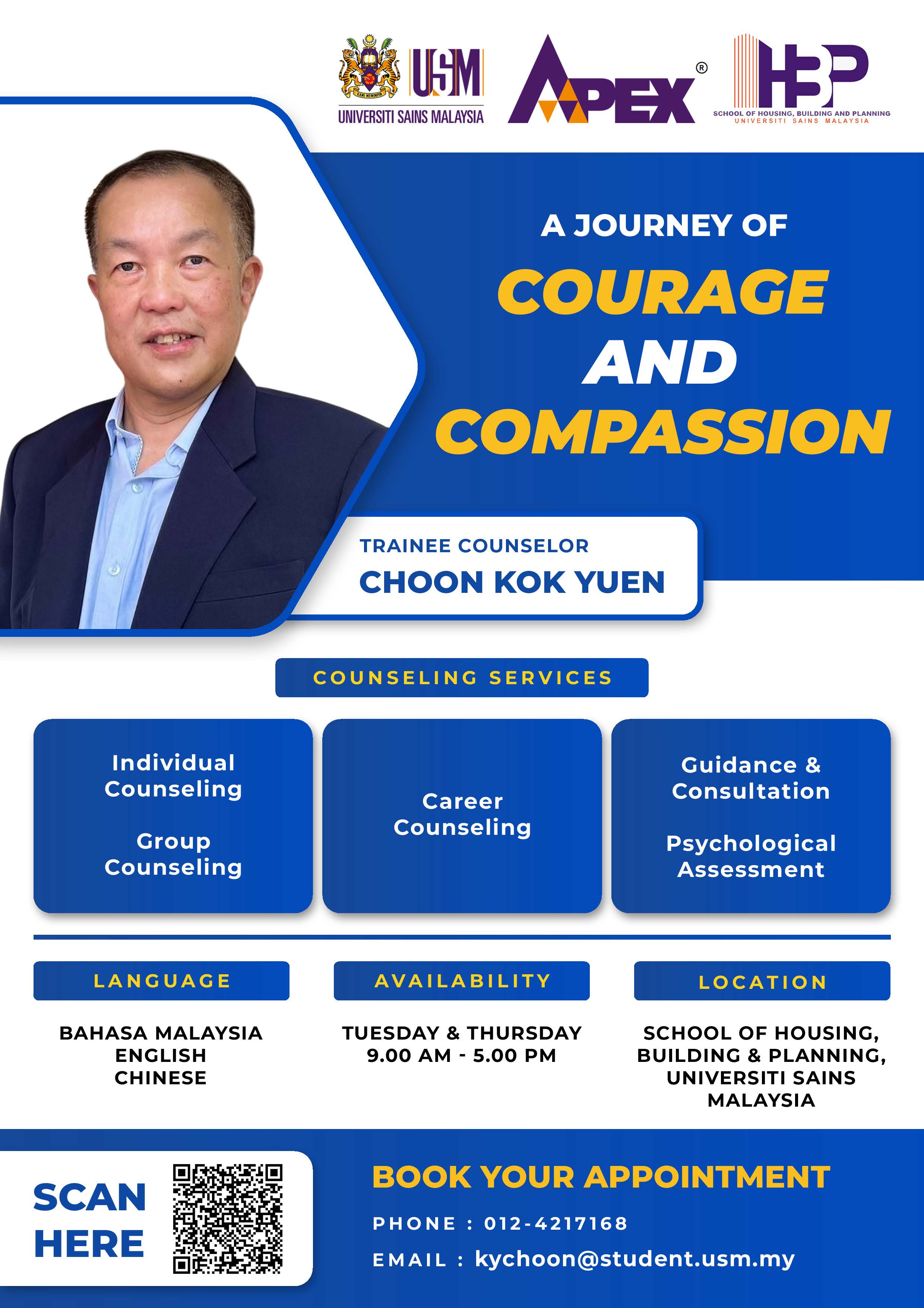 2026 Student Counselor Choon